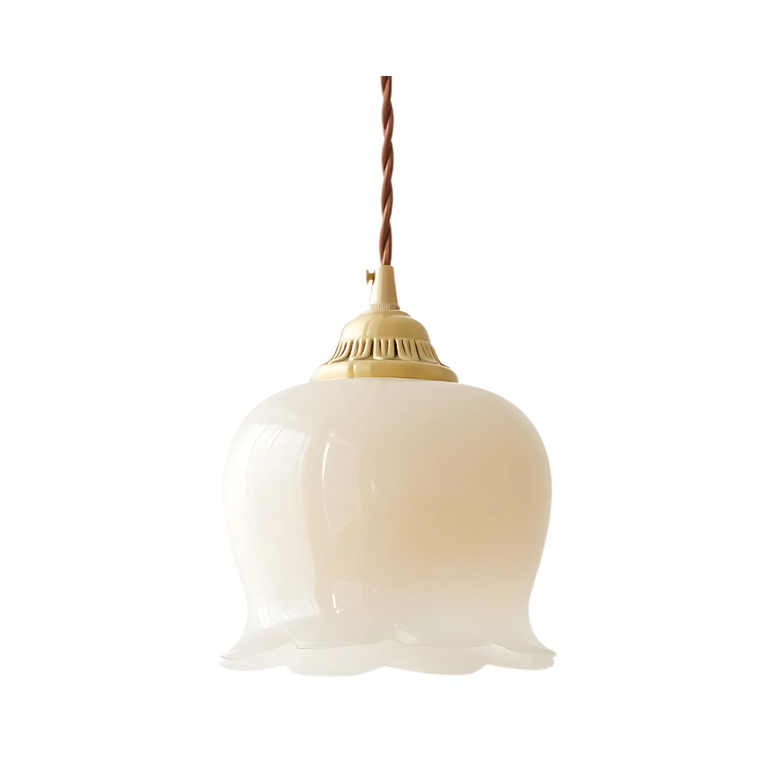 Vintage Blumenanhänger Licht