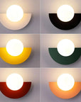 Half Moon Wall Light