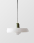 Bauhaus Colored Glass Pendant Lamp