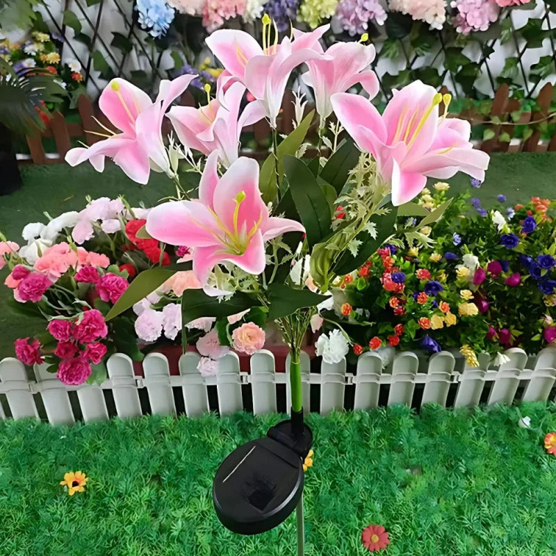 Lampes solaires à fleurs Everbloom™