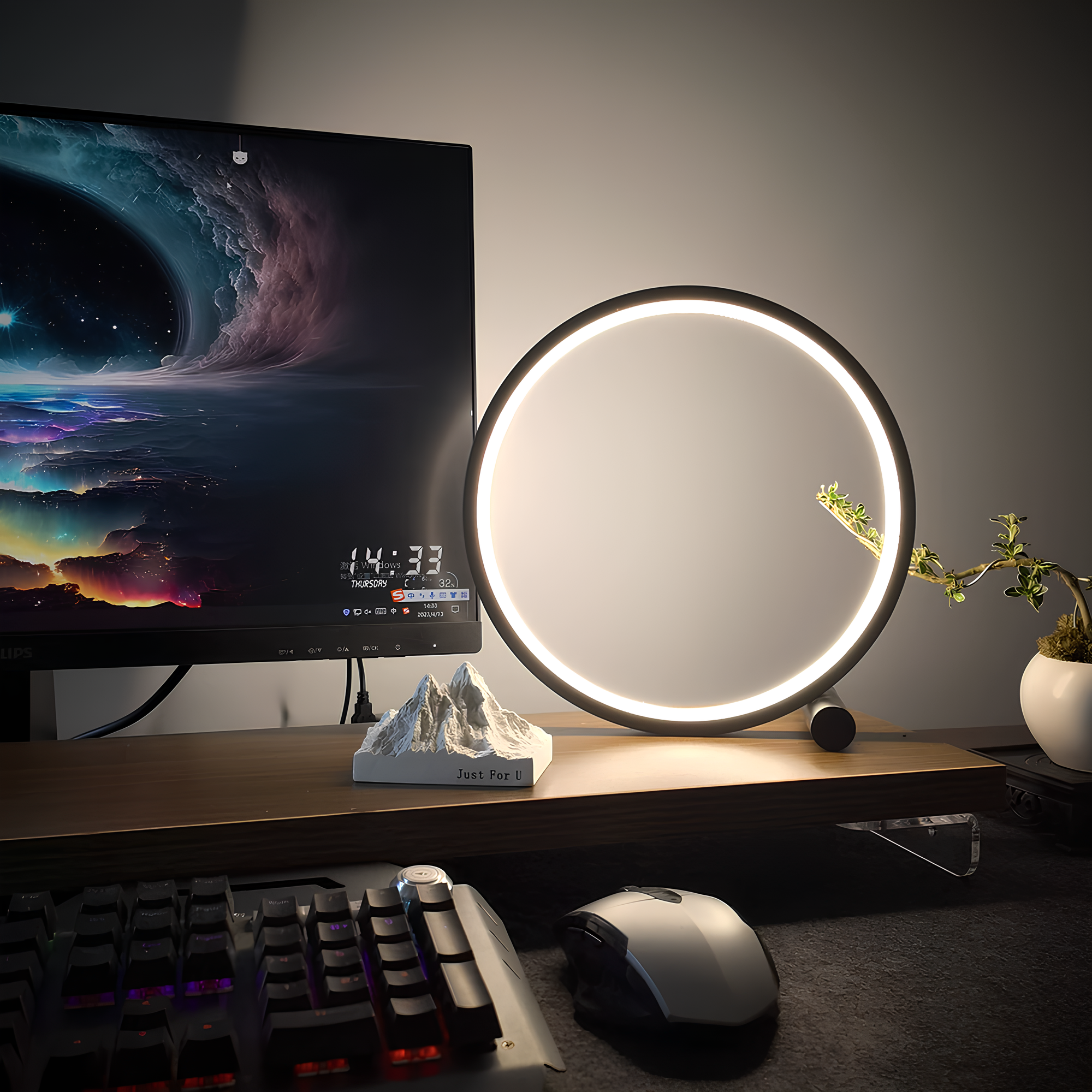 Halo Nachttischlampe