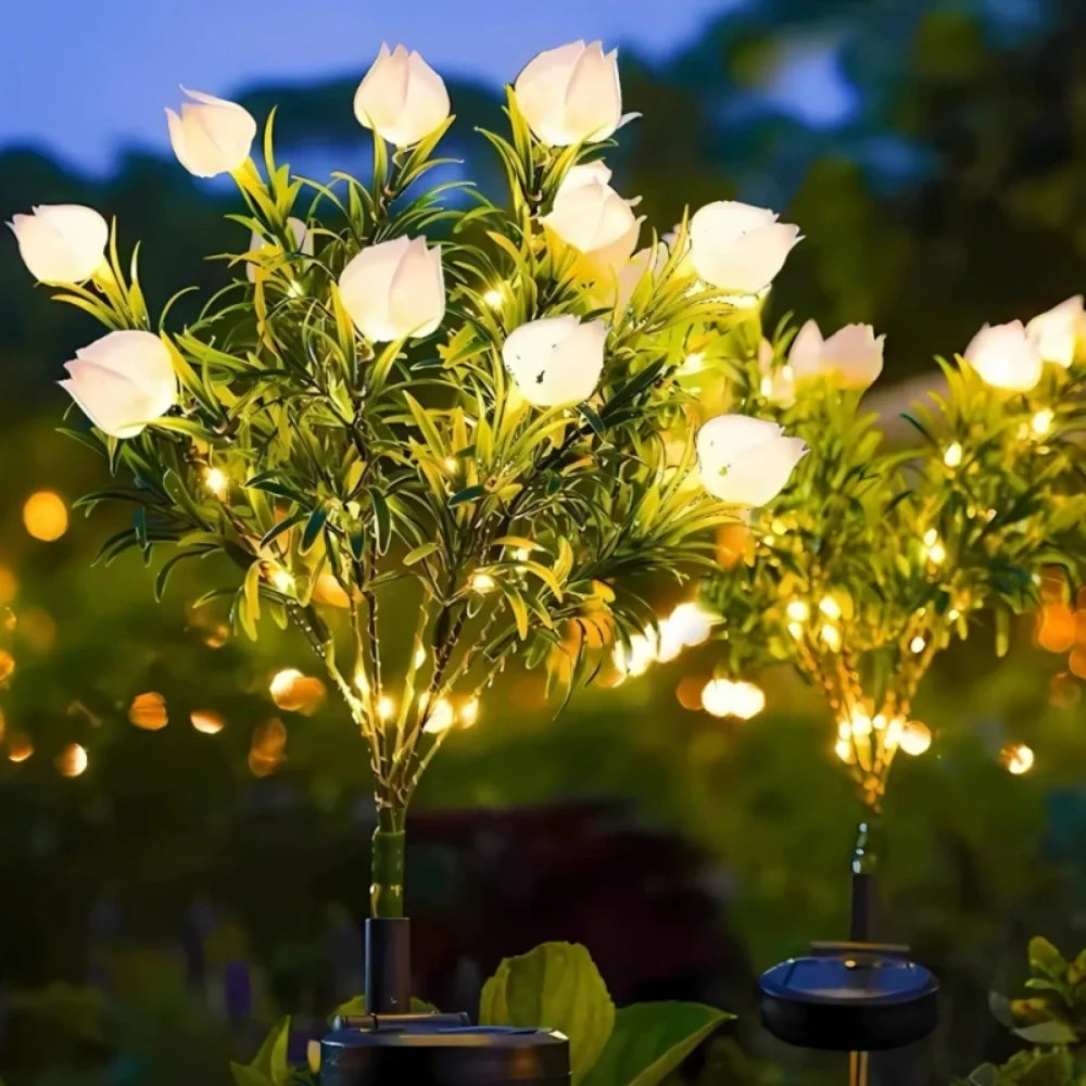 Lampes solaires à fleurs Everbloom™