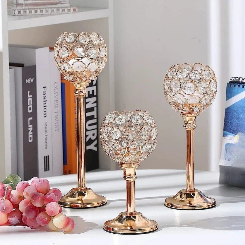 CrystalGlow™ Kerzenhalter