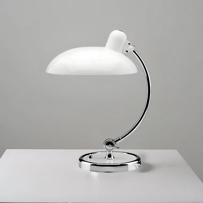 Retro -Bogen -Tischlampe