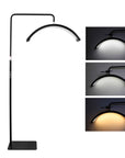 Stofflampe im Bogenstil