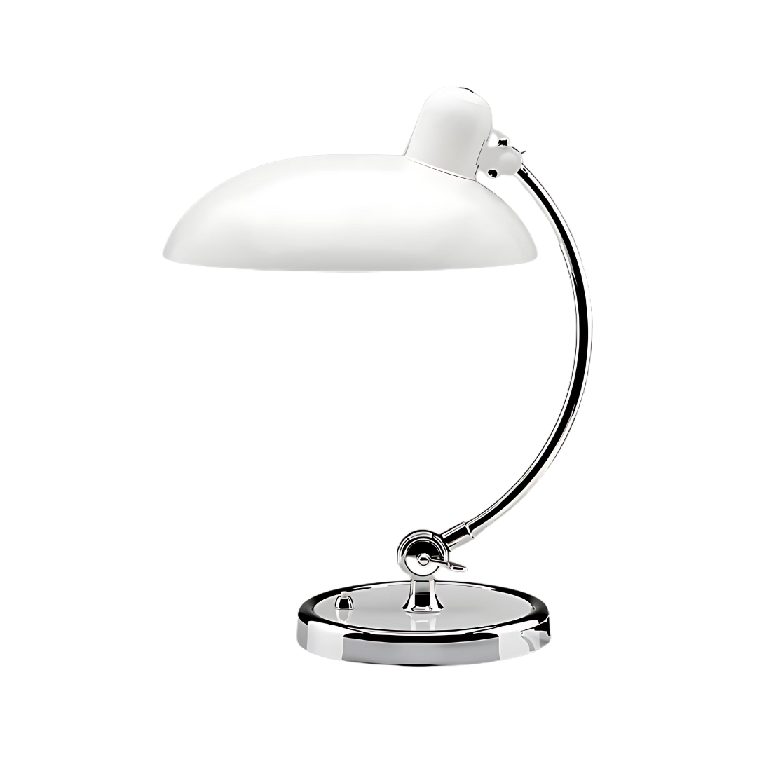 Retro -Bogen -Tischlampe