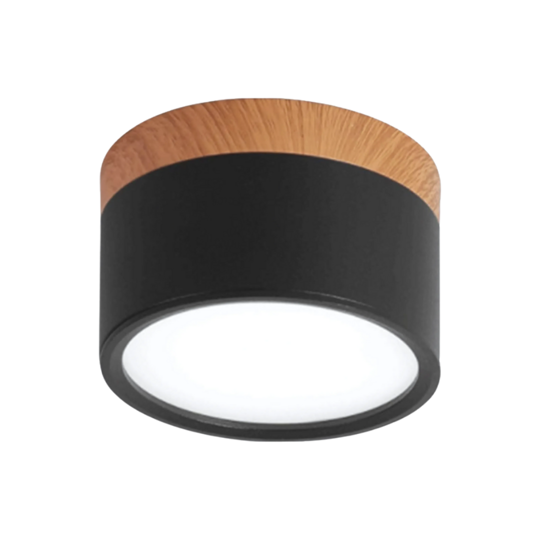 Aesthetic Wood Ceiling Lamp