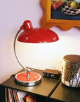 Retro -Bogen -Tischlampe
