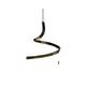 Orb -Spiralanhänger Licht
