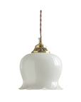 Vintage Blumenanhänger Licht