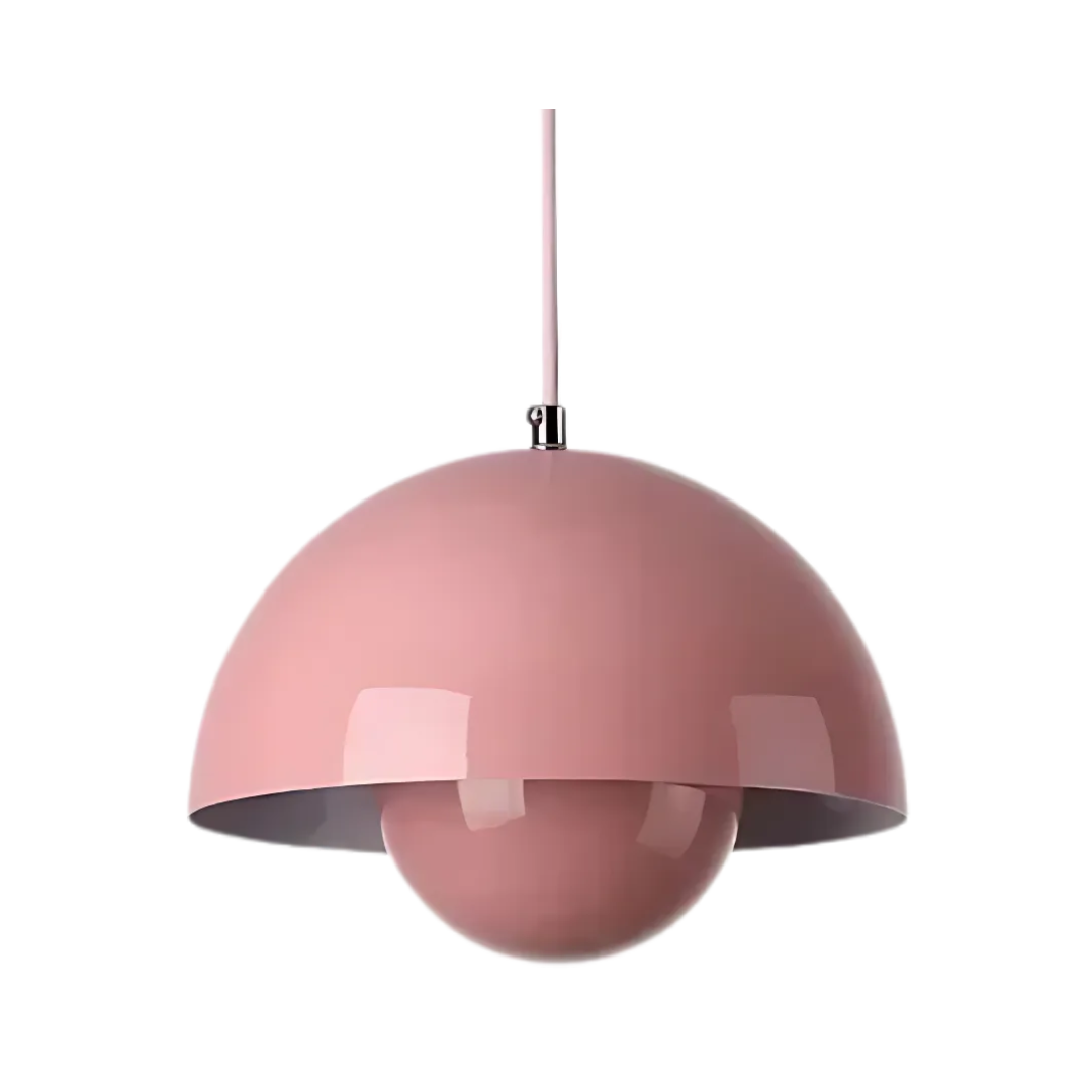 Glossy Curve Pendant Light