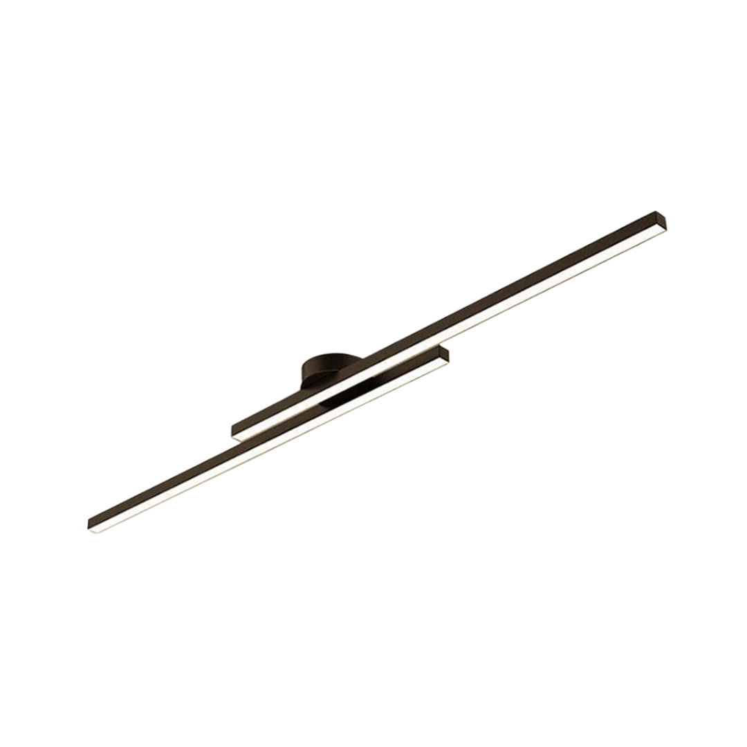 Minimalistische lineare Deckenlampe
