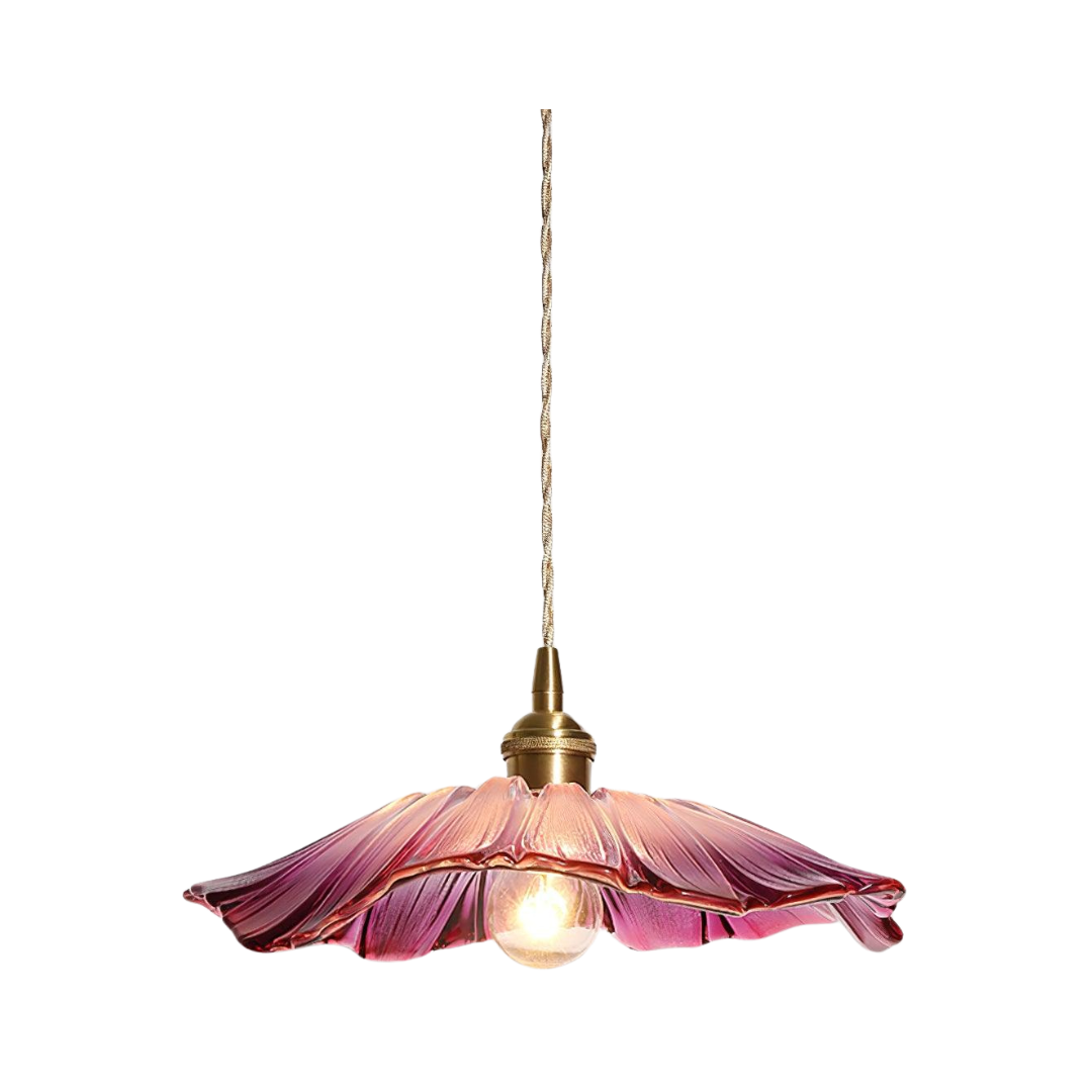 Blütenblüte Anhänger Licht