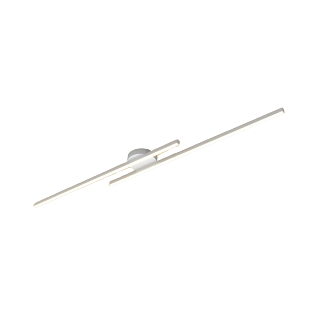 Minimalistische lineare Deckenlampe