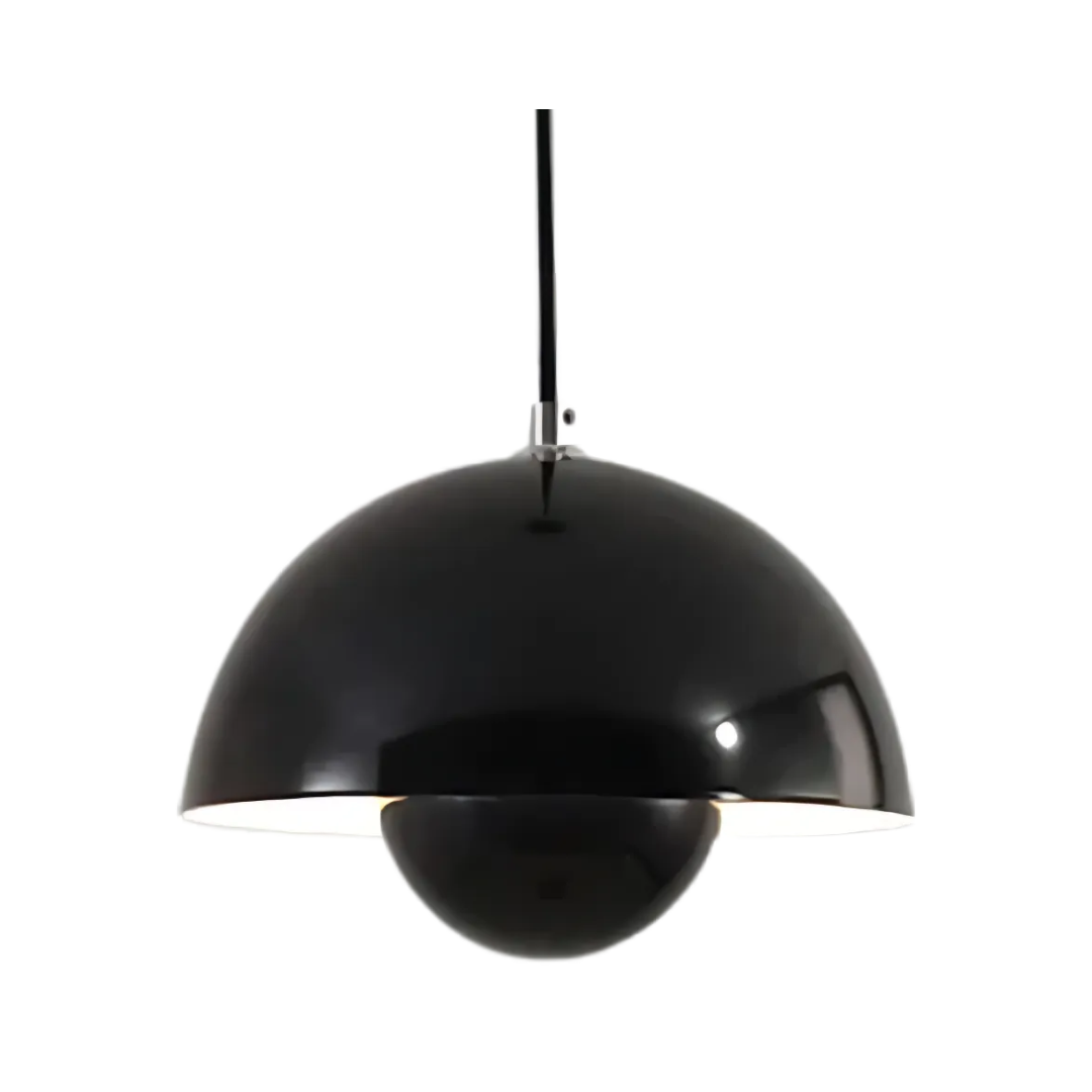 Glossy Curve Pendant Light