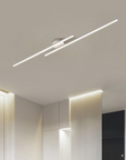 Minimalistische lineare Deckenlampe