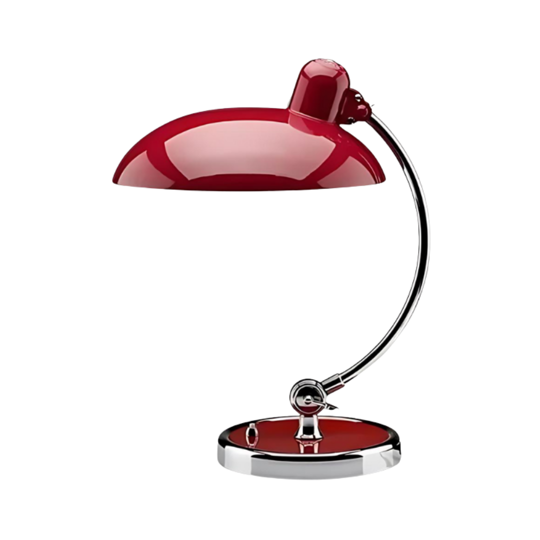 Retro -Bogen -Tischlampe
