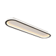 Elegantes ovales Deckenlicht