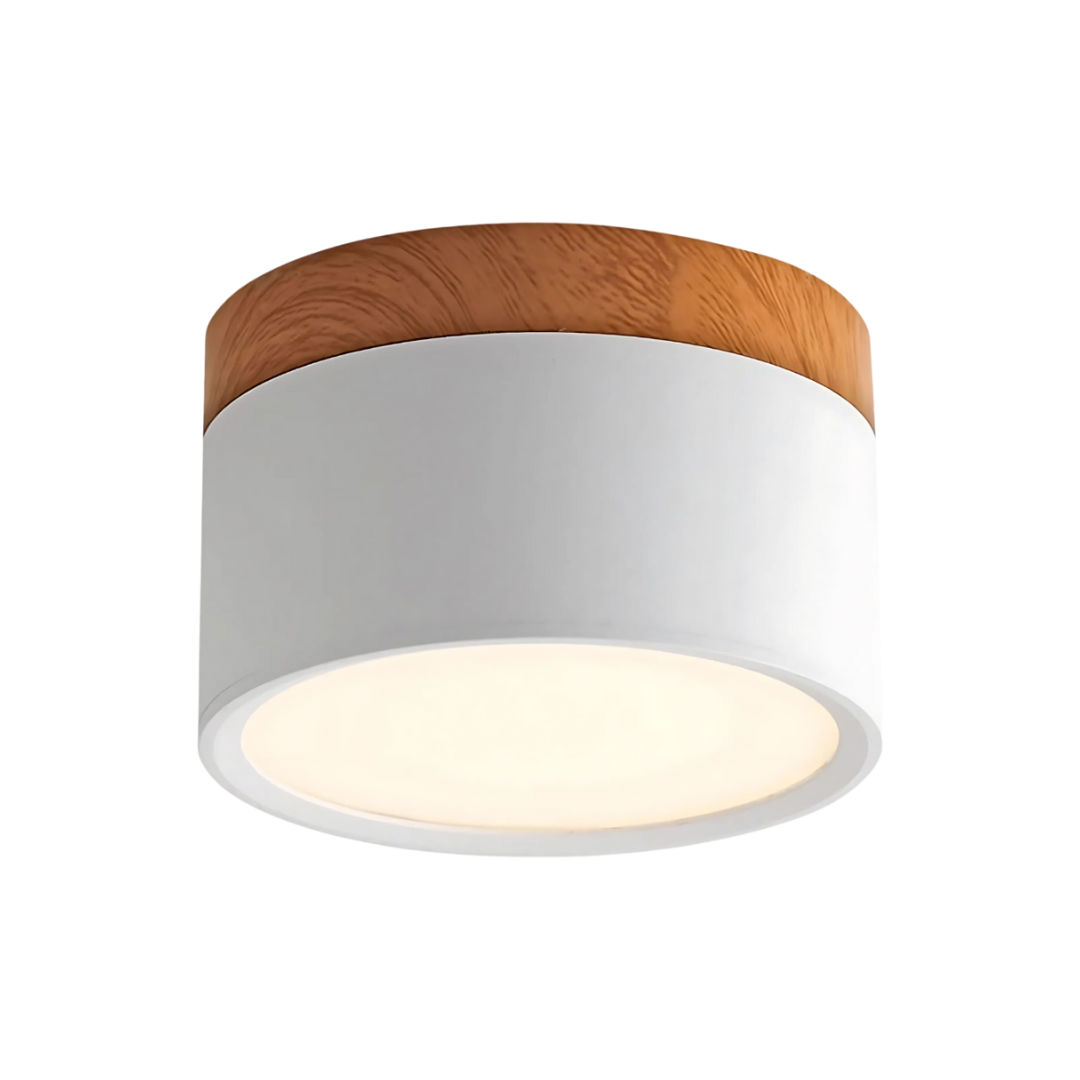 Aesthetic Wood Ceiling Lamp