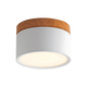 Ästhetische Holzdecklampe
