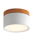 Ästhetische Holzdecklampe