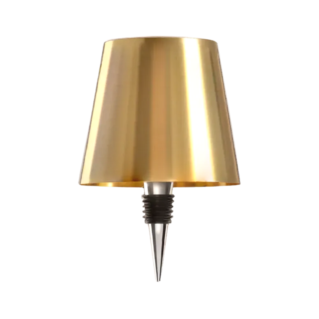 Flaschenglühtischlampe