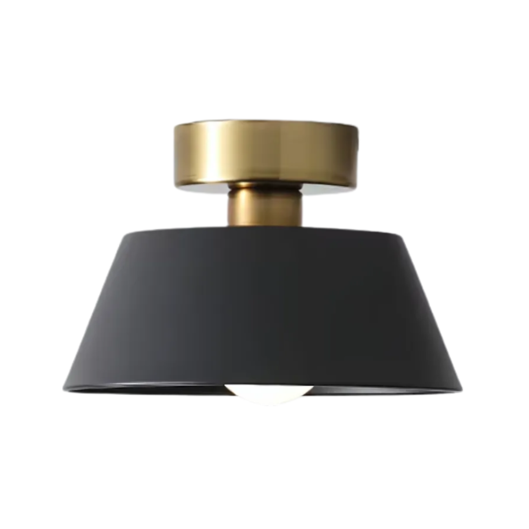 Amber Glow Ceiling Light