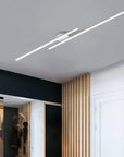 Minimalistische lineare Deckenlampe