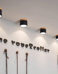Ästhetische Holzdecklampe