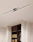 Minimalistische lineare Deckenlampe