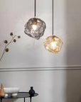 Crystallized Rock Pendant Light
