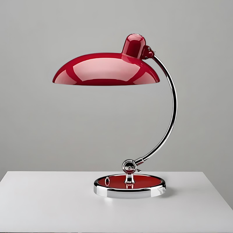 Retro -Bogen -Tischlampe