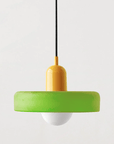 Bauhaus Colored Glass Pendant Lamp