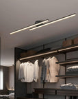Minimalistische lineare Deckenlampe