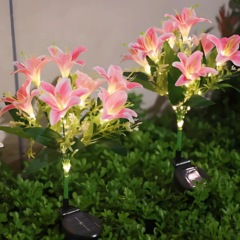 Lampes solaires à fleurs Everbloom™