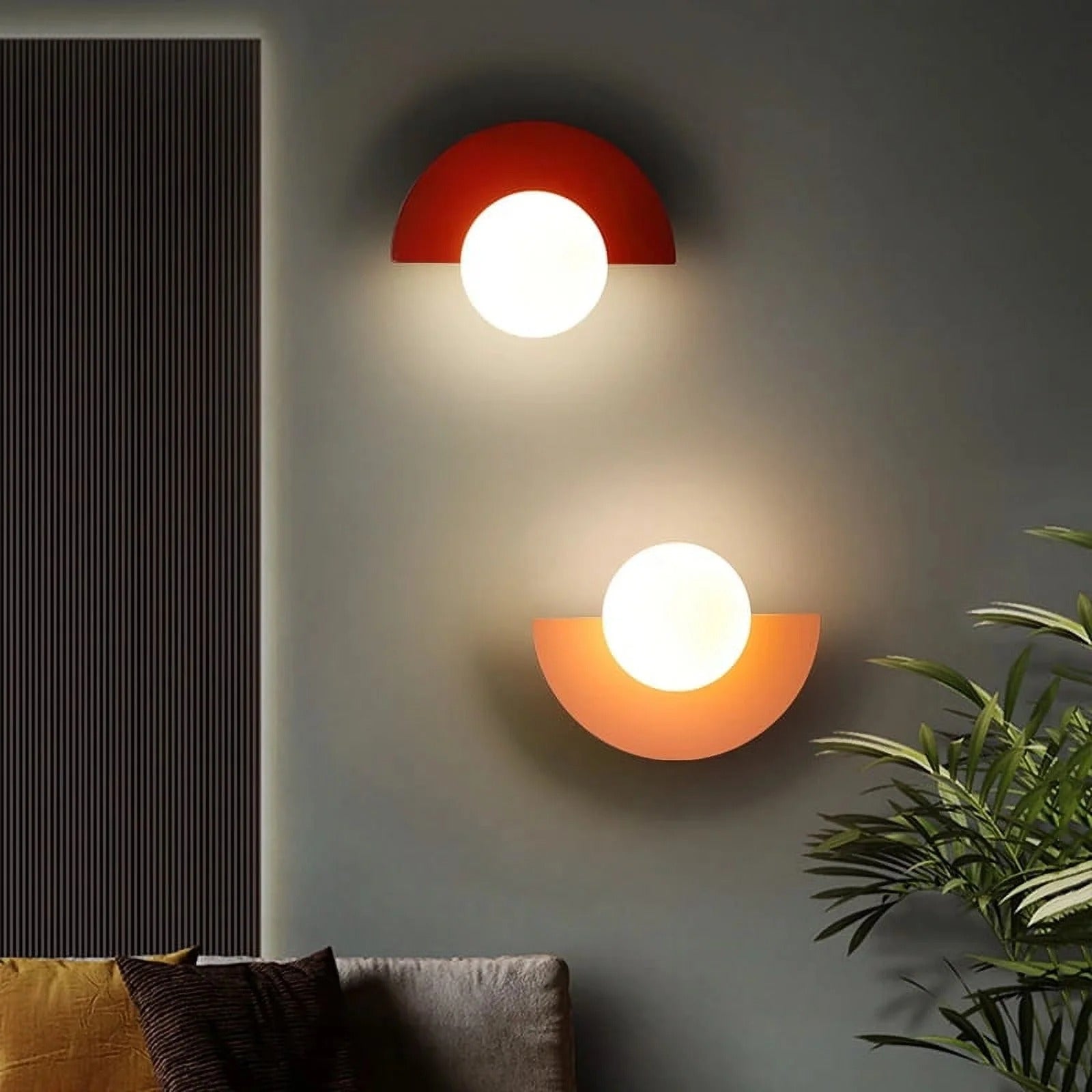 Half Moon Wall Light