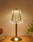 Golden Crystal Table Lamp