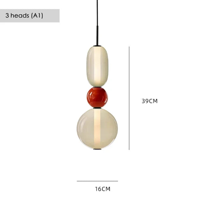 Luxury Abstract Pendant Light
