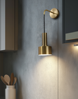 Glam Brass Wall Light