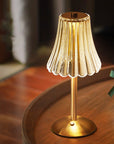 Golden Crystal Table Lamp