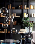 Glass Bubble Pendant Light