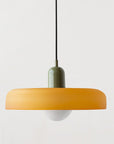 Bauhaus Colored Glass Pendant Lamp