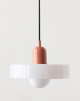 Bauhaus Colored Glass Pendant Lamp