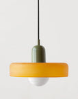 Bauhaus Colored Glass Pendant Lamp