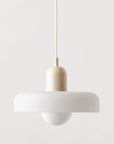 Bauhaus Colored Glass Pendant Lamp