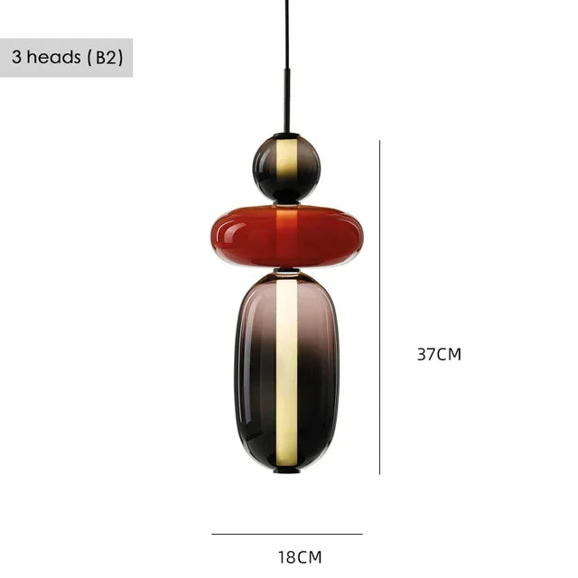 Luxury Abstract Pendant Light