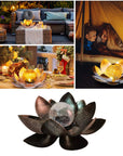 Solar Lotus Accent Light