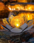 Solar Lotus Accent Light