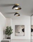 Amber Glow Ceiling Light