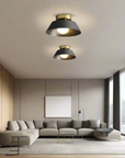 Amber Glow Ceiling Light